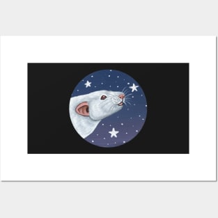 Albino Rat Stargazing Posters and Art